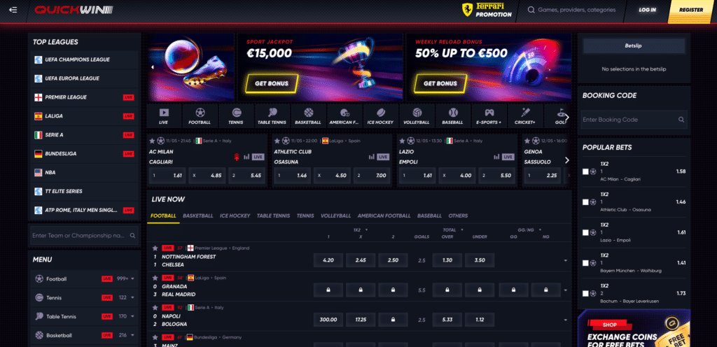 QuickWin Casino Tu destino de juegos en línea en España QuickWin Casino Tu destino de juegos en línea en España